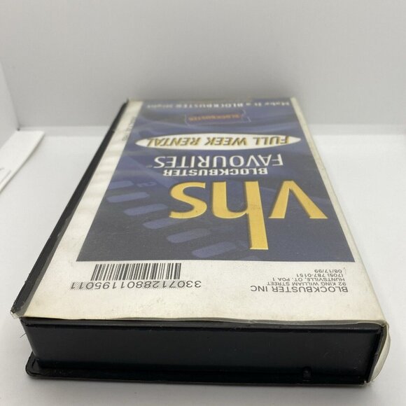 Blockbuster Favourites Video Analyze This VHS Full Week Rental Clamshell Case - Picture 6 of 16